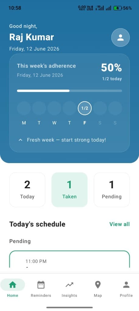 MediSave Hero Dashboard